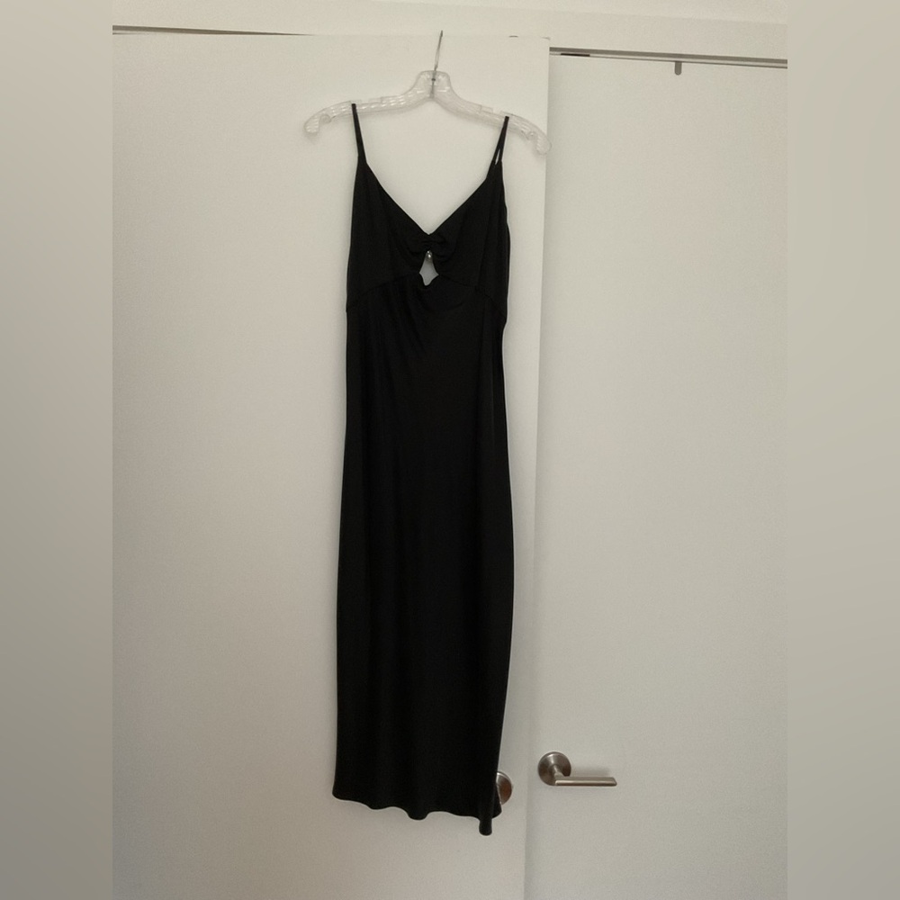 Lunya Washable Silk Pearl Cutout Dress